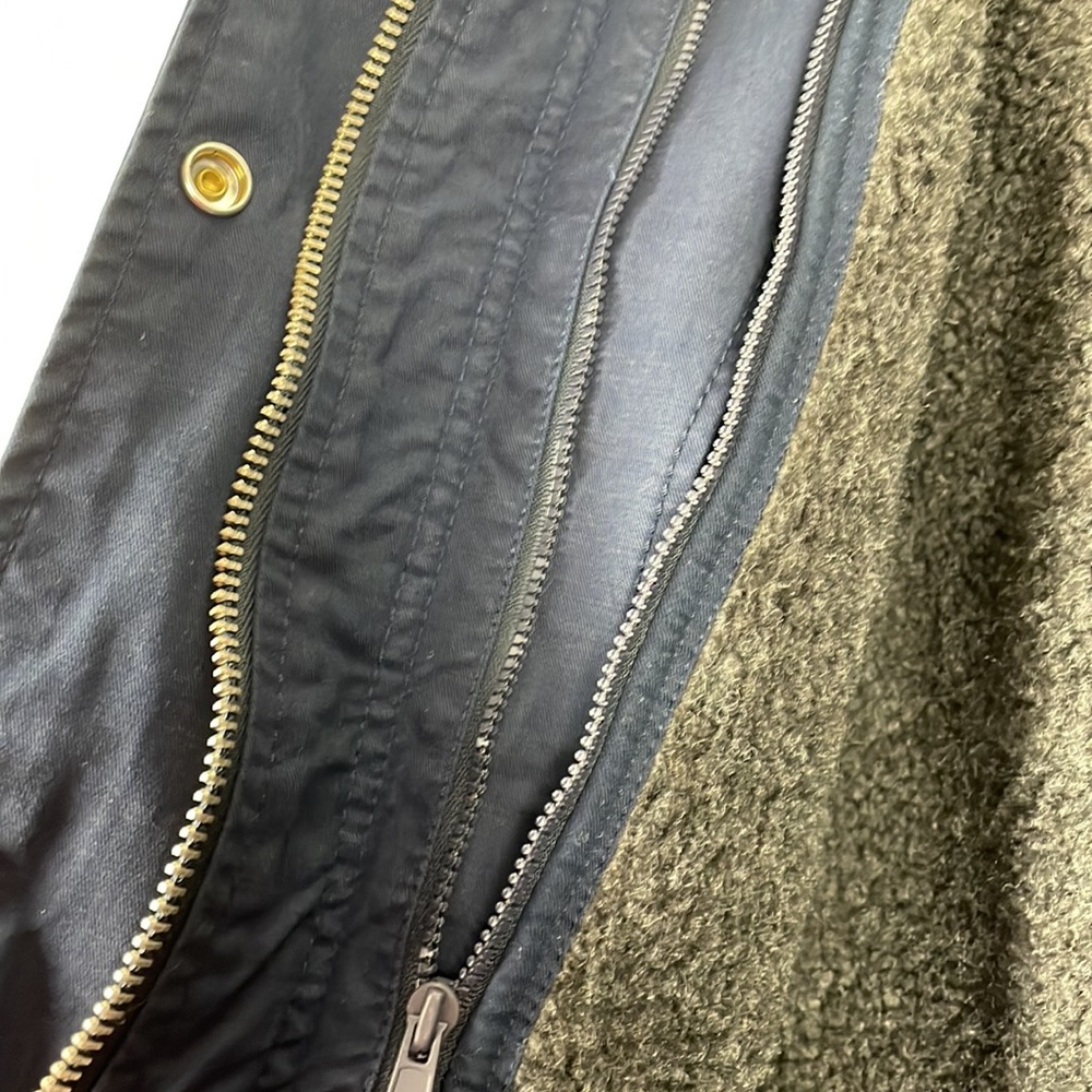 Gap Full Zip Snap Closure Removeable Lining Draws… - image 7